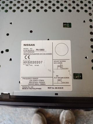 Radio Nissan CD + 6CD