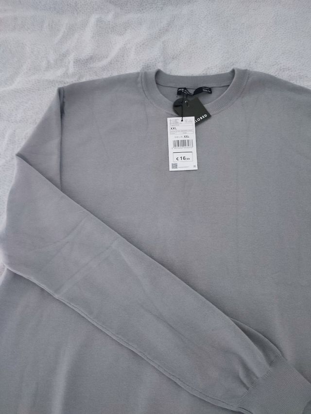 Maglia Piazza Italia Grigia XXL