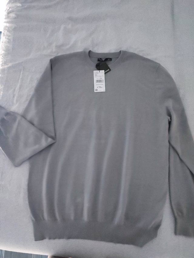 Maglia Piazza Italia Grigia XXL