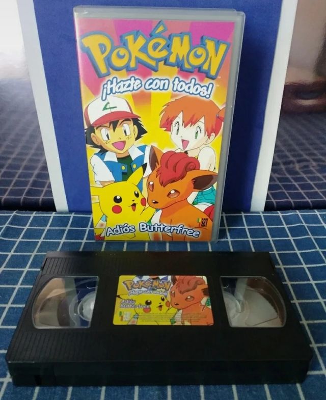 2 VHS POKÉMON ORIGINALES