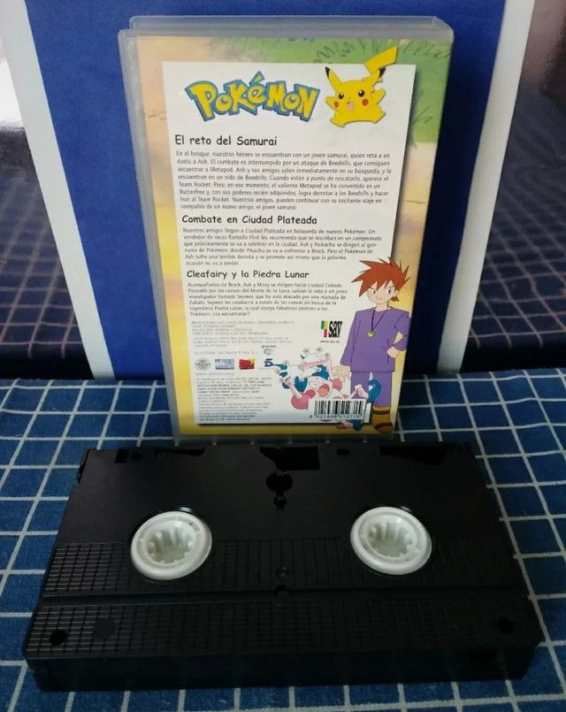 2 VHS POKÉMON ORIGINALES