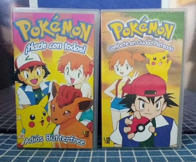 2 VHS POKÉMON ORIGINALES