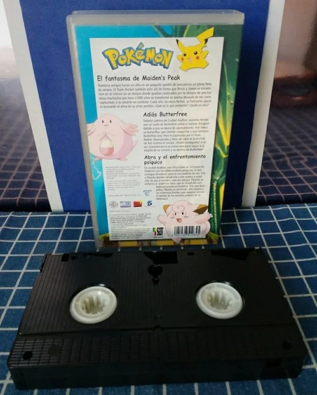 2 VHS POKÉMON ORIGINALES