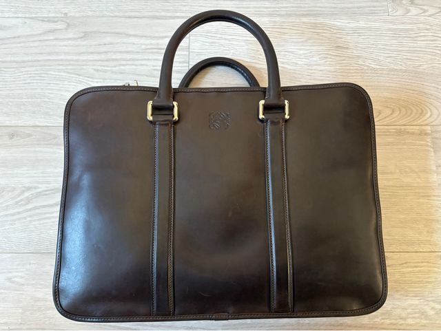 Maletín Loewe en piel