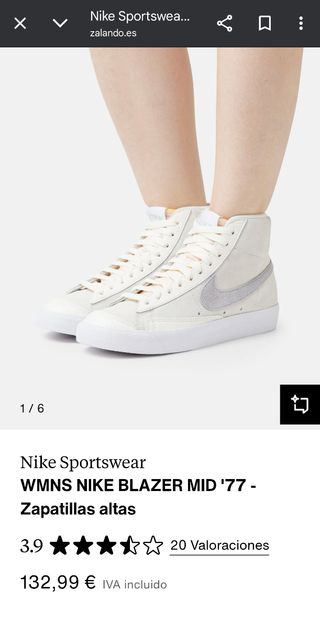 Zapatillas Nike WMNS BLAZER MID 77
