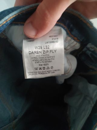 Vaqueros Lee azul - Talla M