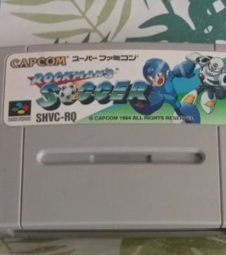 Rockman soccer MegaMan snes super famicom