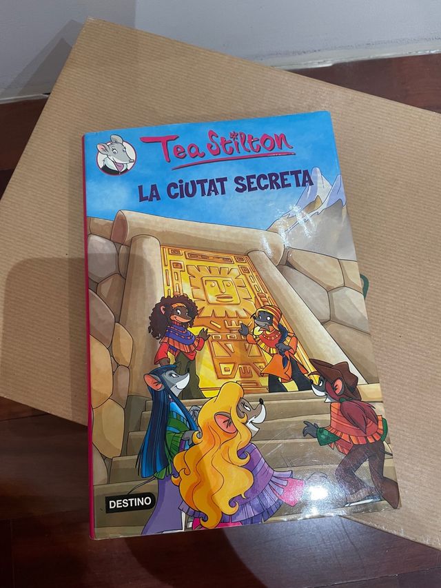 Libros Tea Stilton 2,3,4,9