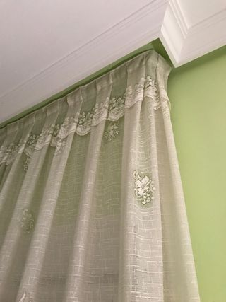 Cortinas beige claro