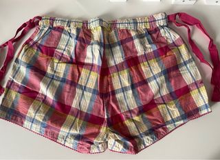 Pijamas cortos mujer - Rojo multicolor