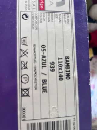 Manta Bebé Gatos - MOPA