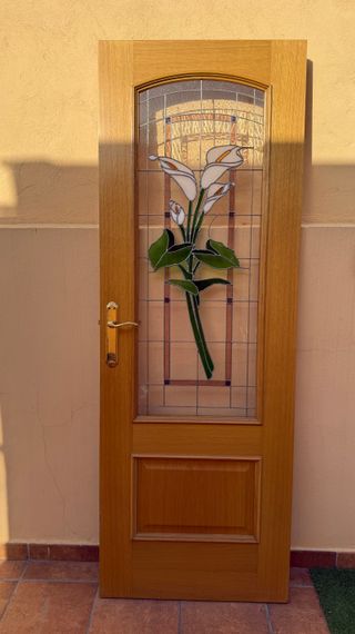 Puertas de de madera y cristal