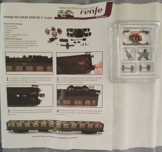 Coche 8000 1ªclase Renfe Electrotren escala H0