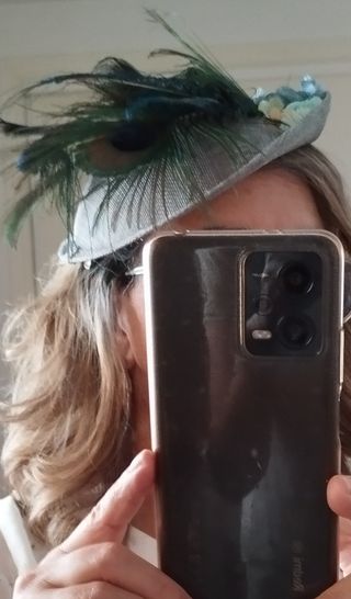 Tocado Pavo Real - Fiesta