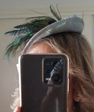 Tocado Pavo Real - Fiesta