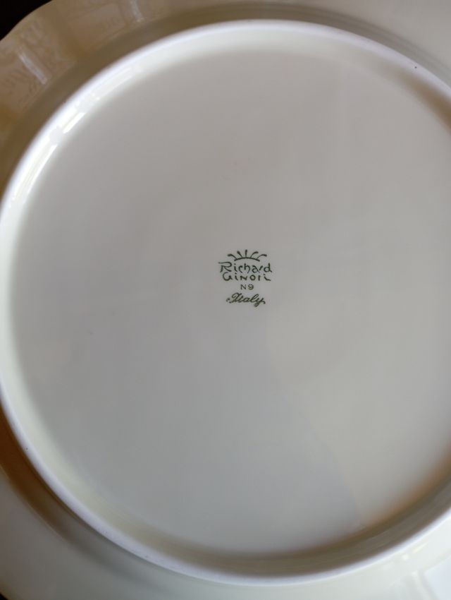 Piatti Richard Ginori, grigio-bianco