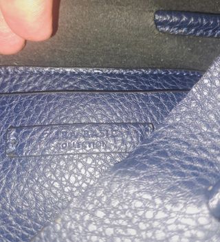 Bolso azul Zara