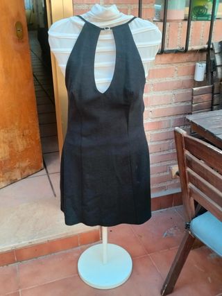 Vestido mini negro fiesta