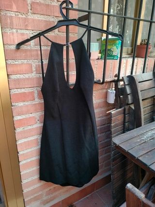 Vestido mini negro fiesta