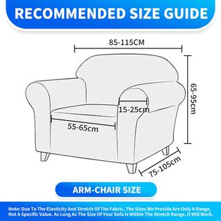 Funda de Sofá 1 plaza de Alta Elasticidad, Verde.