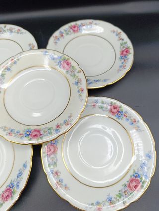 Set platitos porcelana Limoges