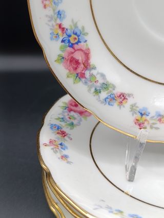 Set platitos porcelana Limoges