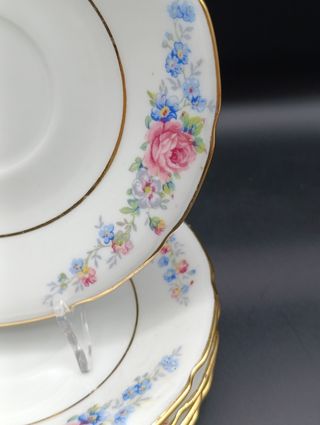Set platitos porcelana Limoges