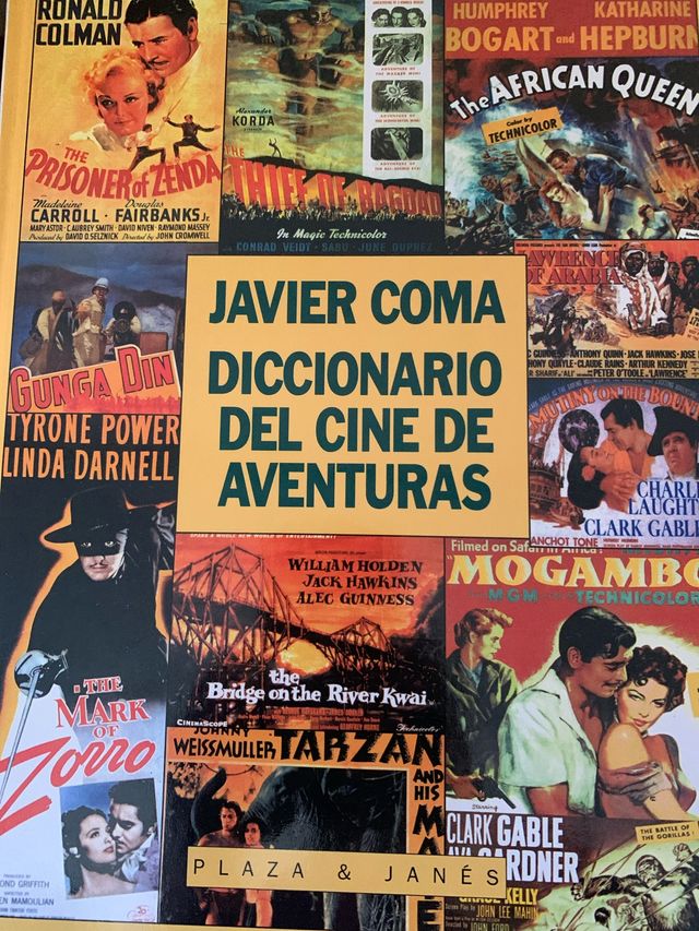 Diccionario del cine de aventuras . [Paperback]...