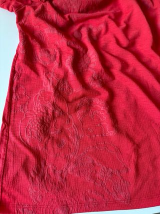 Camiseta Desigual roja - Talla S