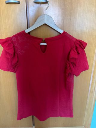 Camiseta Desigual roja - Talla S