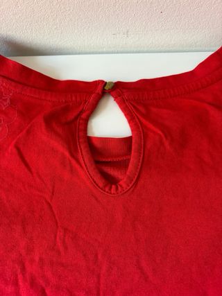 Camiseta Desigual roja - Talla S
