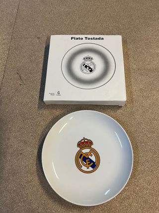 Plato Tostada Real Madrid
