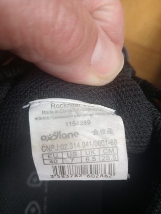Zapatillas Rockrider mountain bike talla 40