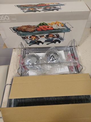 Parrilla piedra volcánica Casa