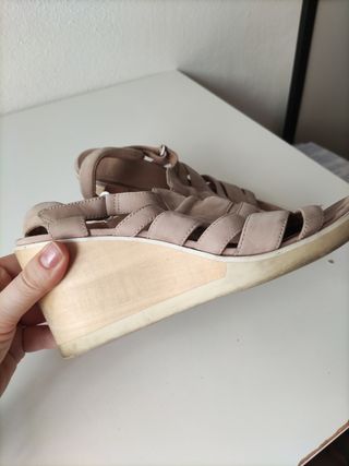 Sandalias Camper beige