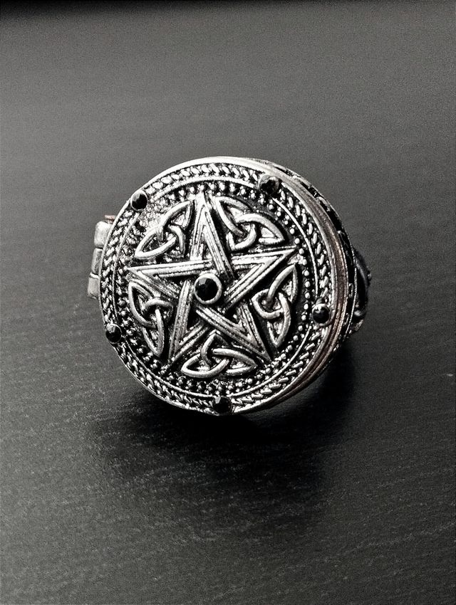 Anello Pentacolo Argento - Apribile