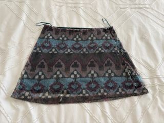 Mini Falda lentejuelas multicolor