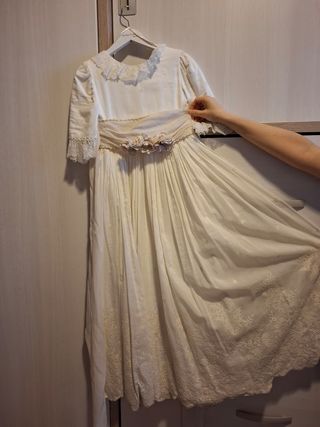 Vestido comunión Rosa Clara