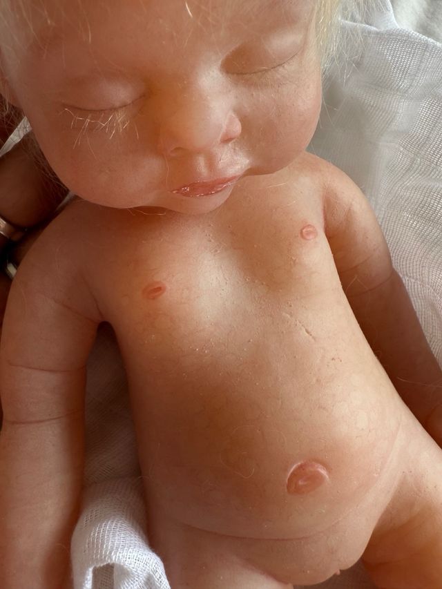 Reborn mini de silicona