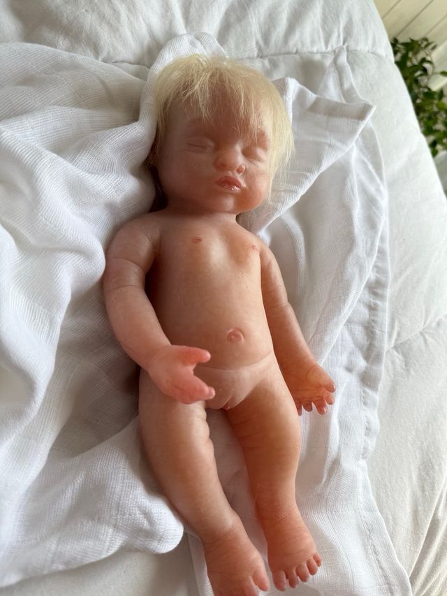 Reborn mini de silicona