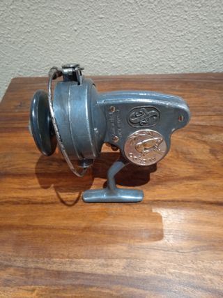 ALCEDO antiguo carrete de colección funcionando 