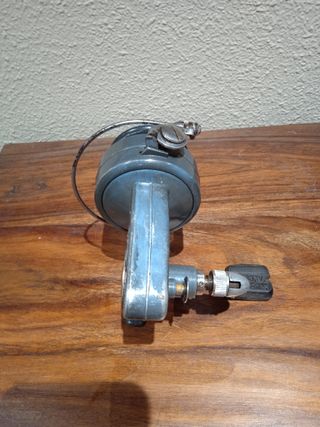 ALCEDO antiguo carrete de colección funcionando 
