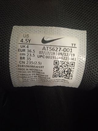 Zapatillas Nike Air Max 200 negras