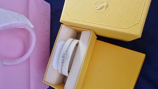 Pulsera plata corazón infinito