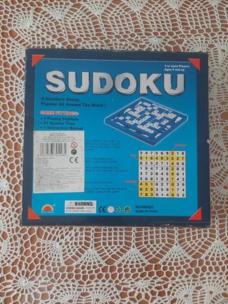 Sudoku juego de mesa