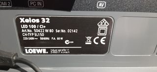 TV Loewe Xelos negra