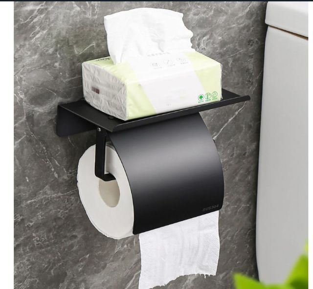 Porta rotolo carta igienica metallo