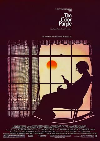 El color púrpura Póster DIN A4