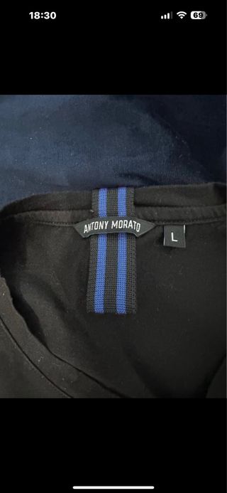T-shirt Antony Morato nera Tg.L