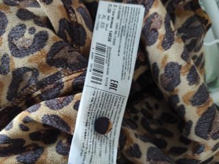 Blusa leopardo marrón - Talla XL